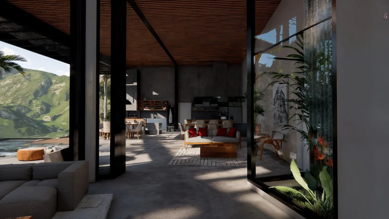 ambiente aconchegante do interior do nail bar